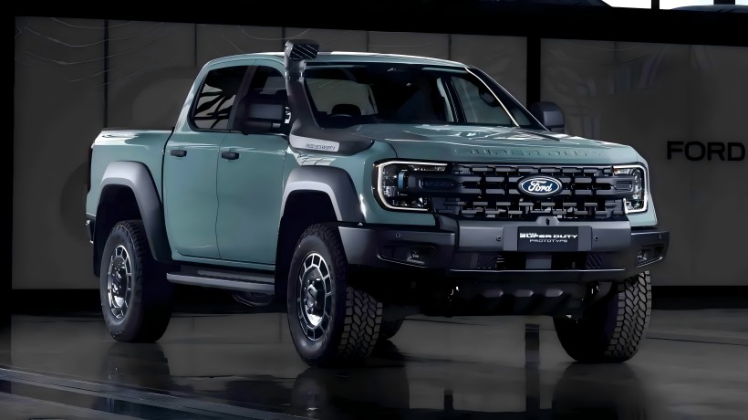 Maastikul jõudlus/pukseerimisvõimsus on täiustatud! Välja antud Ford Ranger Super Duty ametlikud pildid